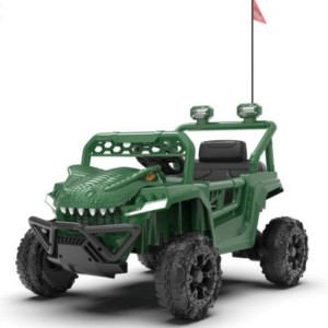 CN-TJB20820 Dinosaur Electric Ride-On Car 12V 2-Seater with Bluetooth and Four-Wheel Suspension