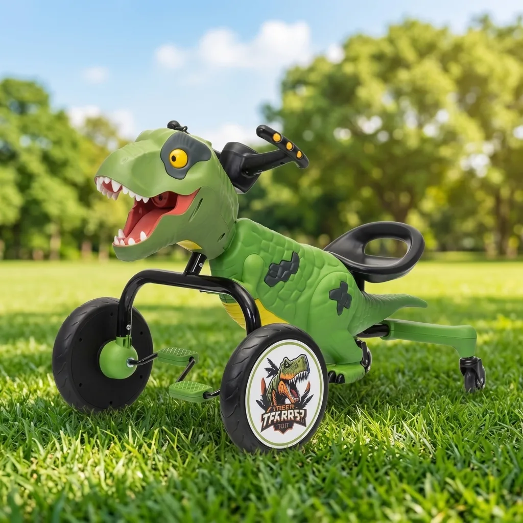 CHITUO Launches CP-SHG1002 Dinosaur Pedal Drift Car — No Battery, Pure Drifting Fun