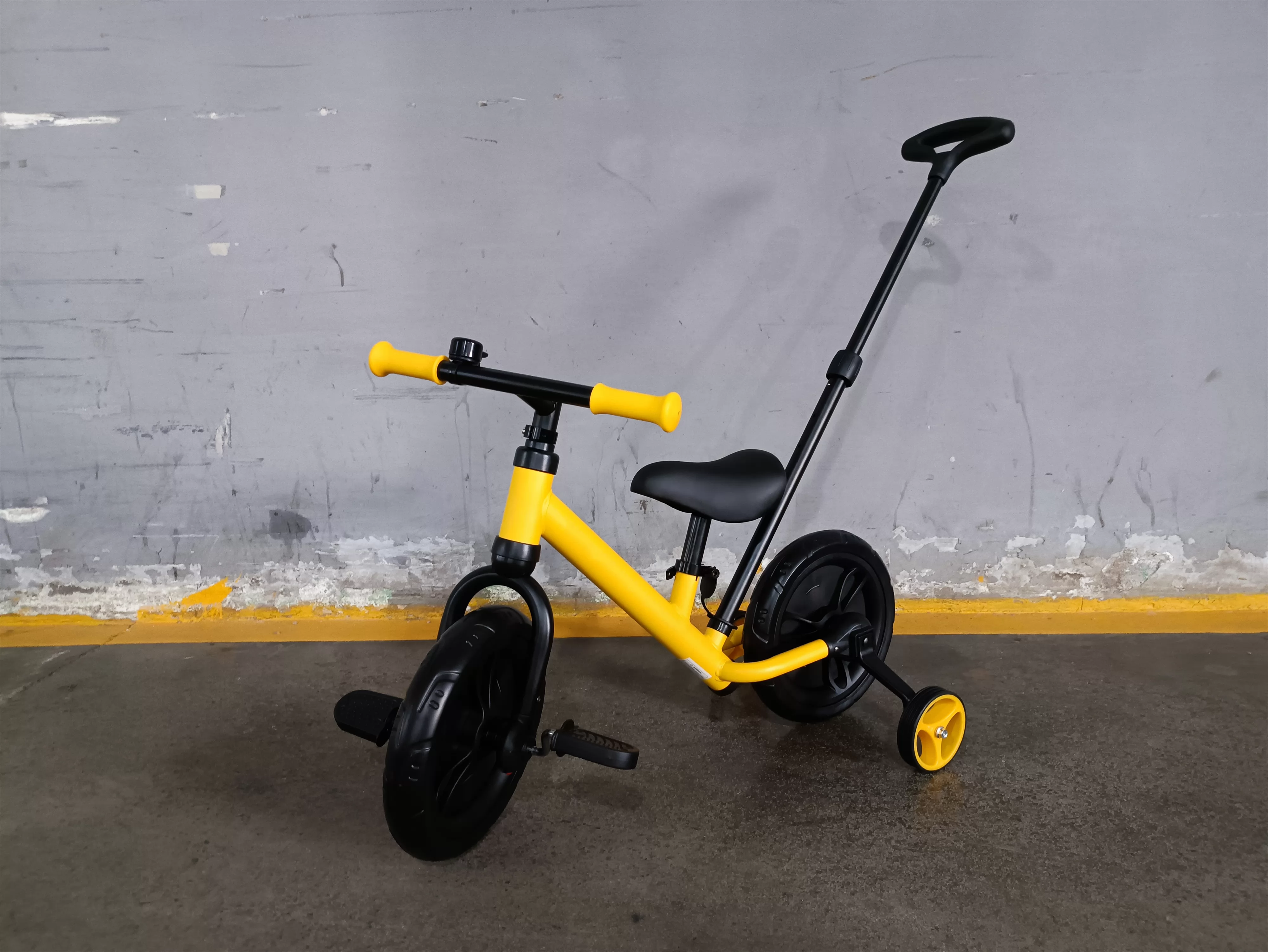 CT-NBJ7TF01B 3-in-1 Kids Bike – Balance Bike, Tricycle & Push Bar | CHITUO