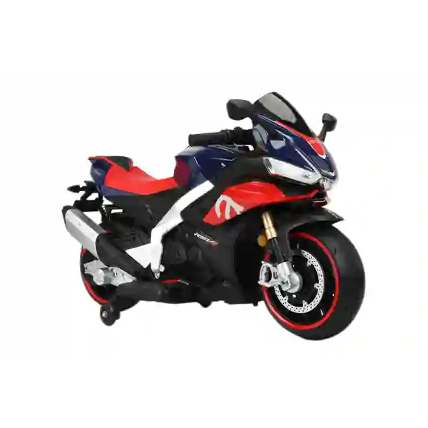 Cool 12v Licensed Aprilia Kids Motorcycle with Led Light