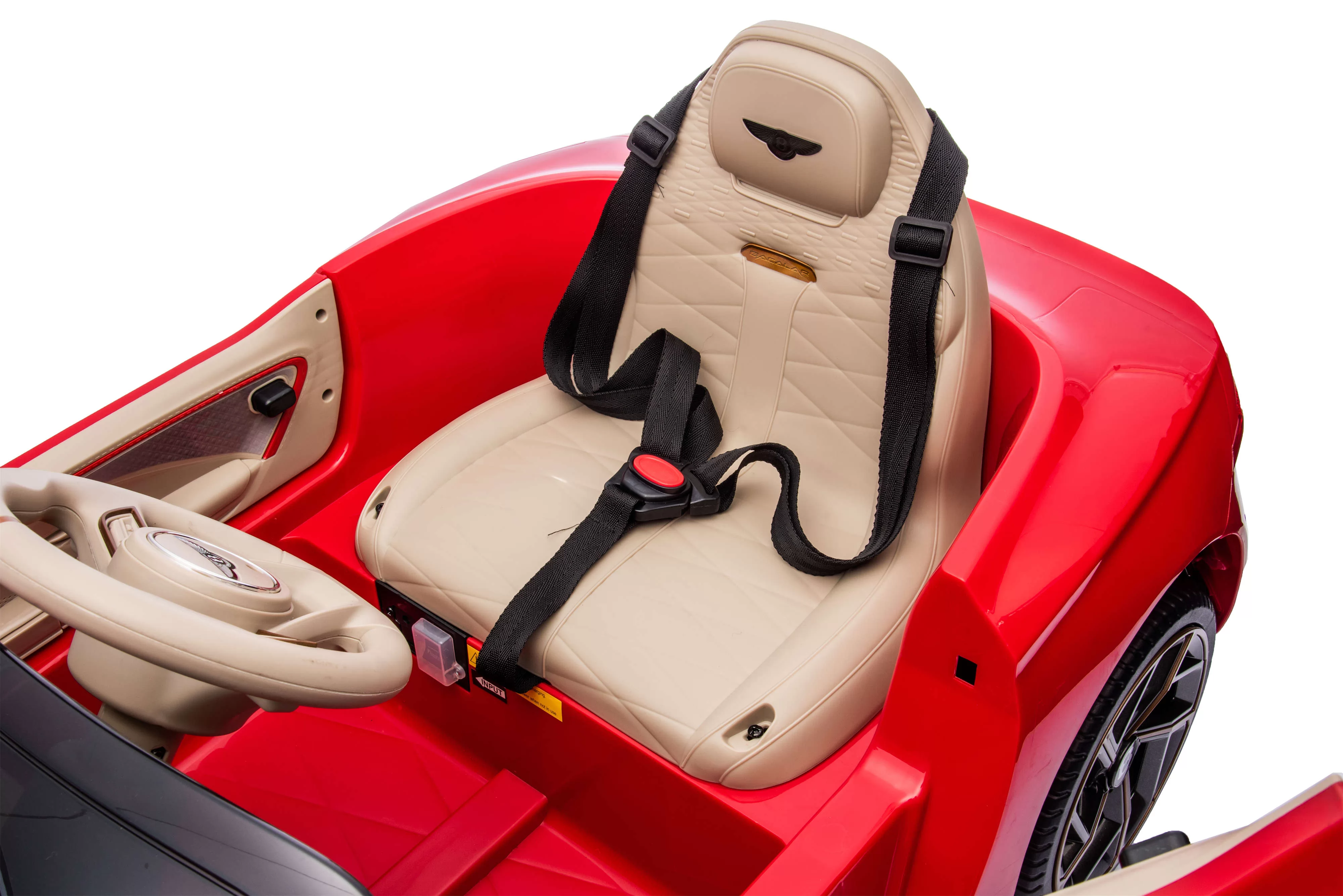 Official Licensed Bentley Bacalar 12V 4WD Kids Ride-On Car with 2.4G Remote, Bluetooth Dashboard & Opening Doors