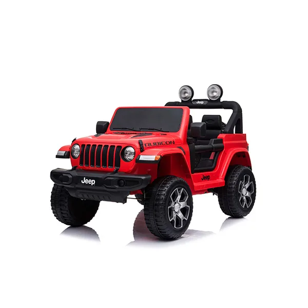 Four Motors Electric Toy Jeep With Wrangler Rubicon License - 1