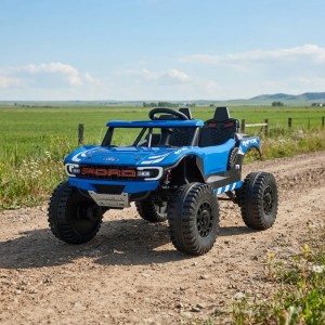 CL-SHJ62606 Ford Raptor T1 Dakar Rally Licensed 24V Kids Ride-On Truck