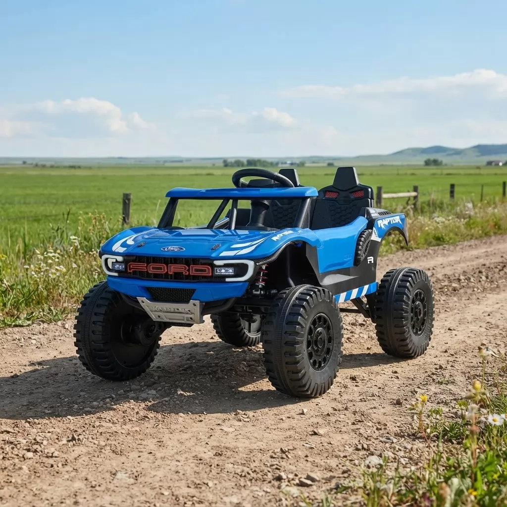 CL-SHJ62606 Ford Raptor T1 Dakar Rally Licensed 24V Kids Ride-On Truck Featured Image
