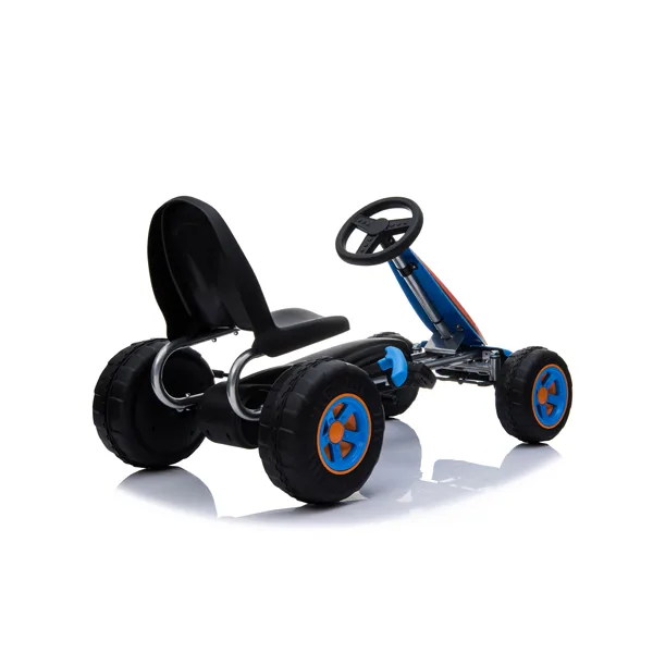 Hotselling Go Kart Car with Handbrake and Inflatable Wheels