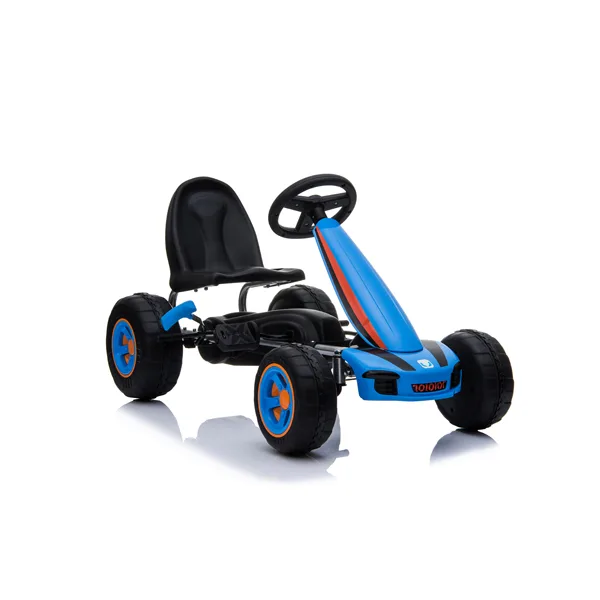 Hotselling Go Kart Car with Handbrake and Inflatable Wheels