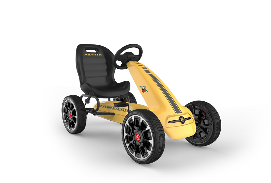 Ile-iṣẹ Hotselling ti ni iwe-aṣẹ Abarth Kids Go Kart (1)