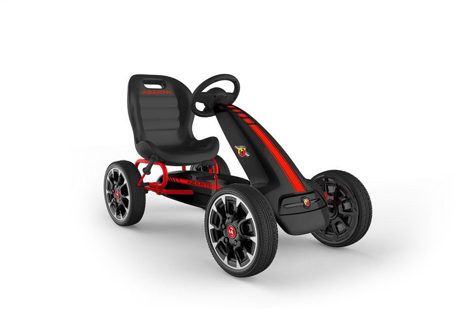 Abarth Kids Go Kart ທີ່ໄດ້ຮັບໃບອະນຸຍາດຢ່າງເປັນທາງການຂອງ Hotselling (2)