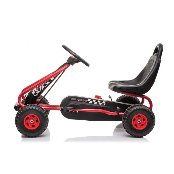 Kids Pedal Go karts with Adjustable Seats and PP wheels