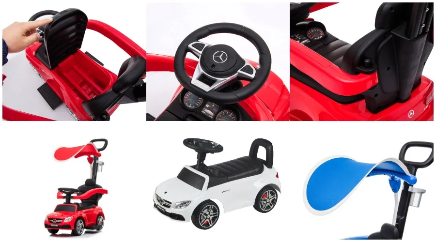 Licensed Fiat 500 Foot To Floor Car (5)