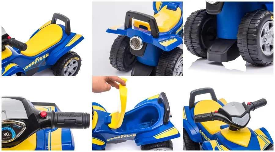 Licensed Good Year Foot To Floor Ride Ons