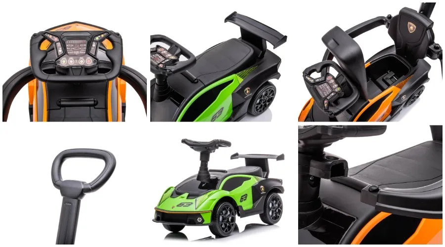 Licensed Lamborghini Essenza SCV12 Ride-On Push Car (5)