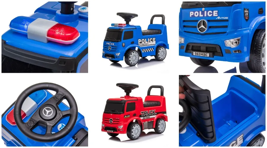 Licensed Mercedes Benz Antos Push Car (5)