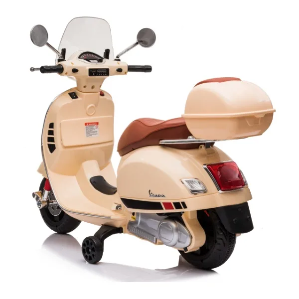 Licensed Vespa GTS Super Battery Ride on Motorcycle