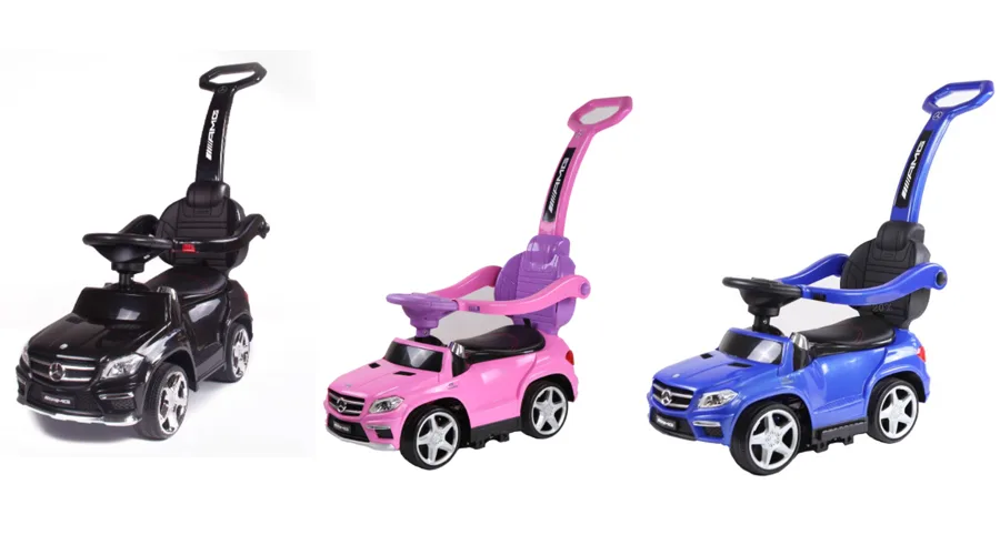 Mercedes Benz GL63 AMG Ride-On Push Car with MP3 Player