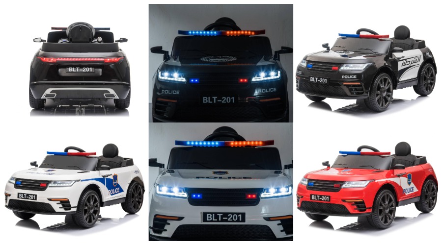 RC 12V Kids Police Car