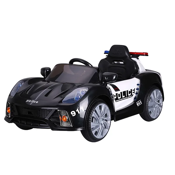 R/C 12V Kids Police Ride On Car