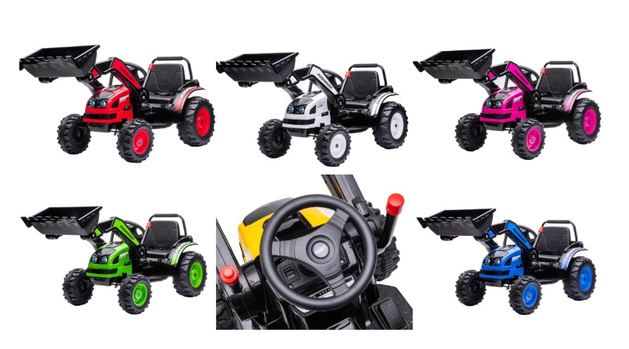 RC 12V Kids Ride On Tractor 4