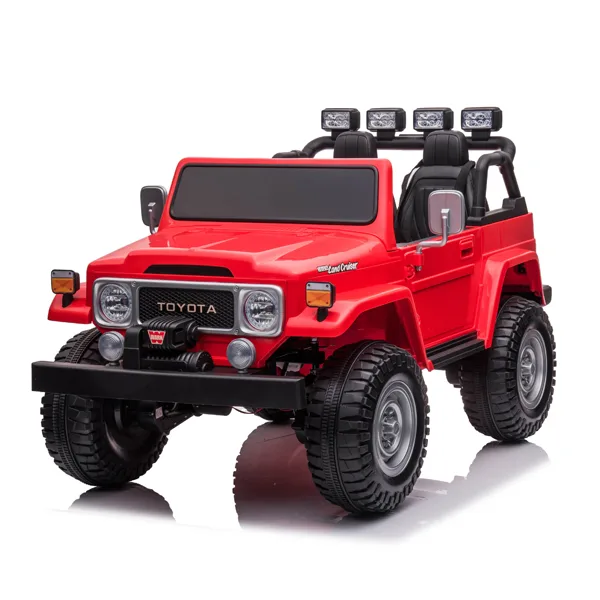 R/C 12v Licensed Toyota FJ-40 Electric Ride on Car