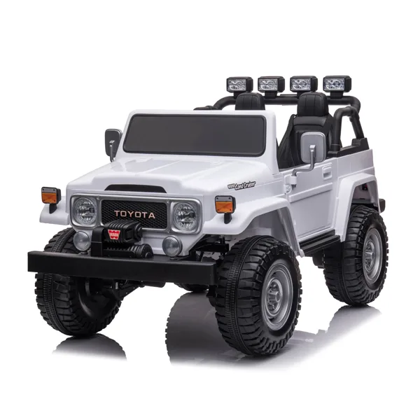 R/C 12v Licensed Toyota FJ-40 Electric Ride on Car