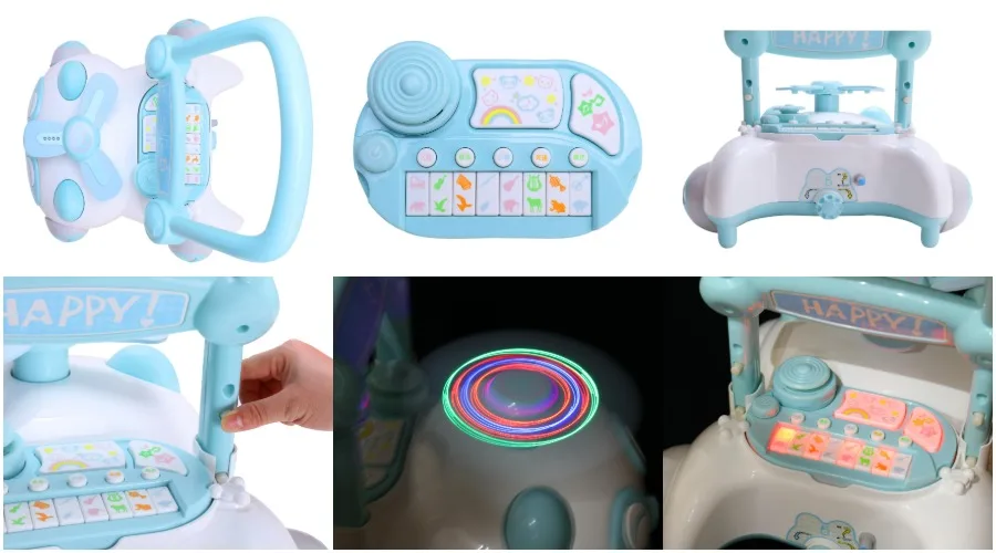 Toddler Walker New Design Solid quality Silence Wheel (5)