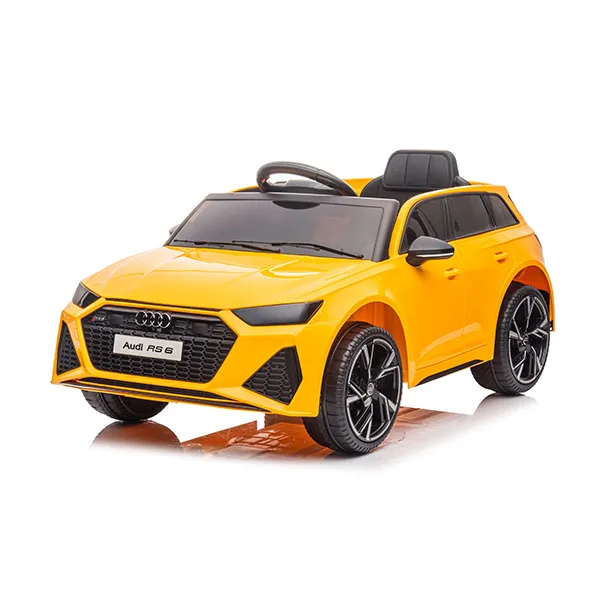 Two Opening Doors Audi RS 6 Licensed Jaguar Ride On Car - 1