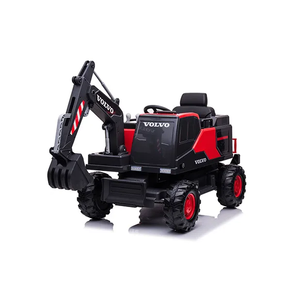 Volvo Excavator Licensed Ride On Quad 12V With Digging Arm - 1