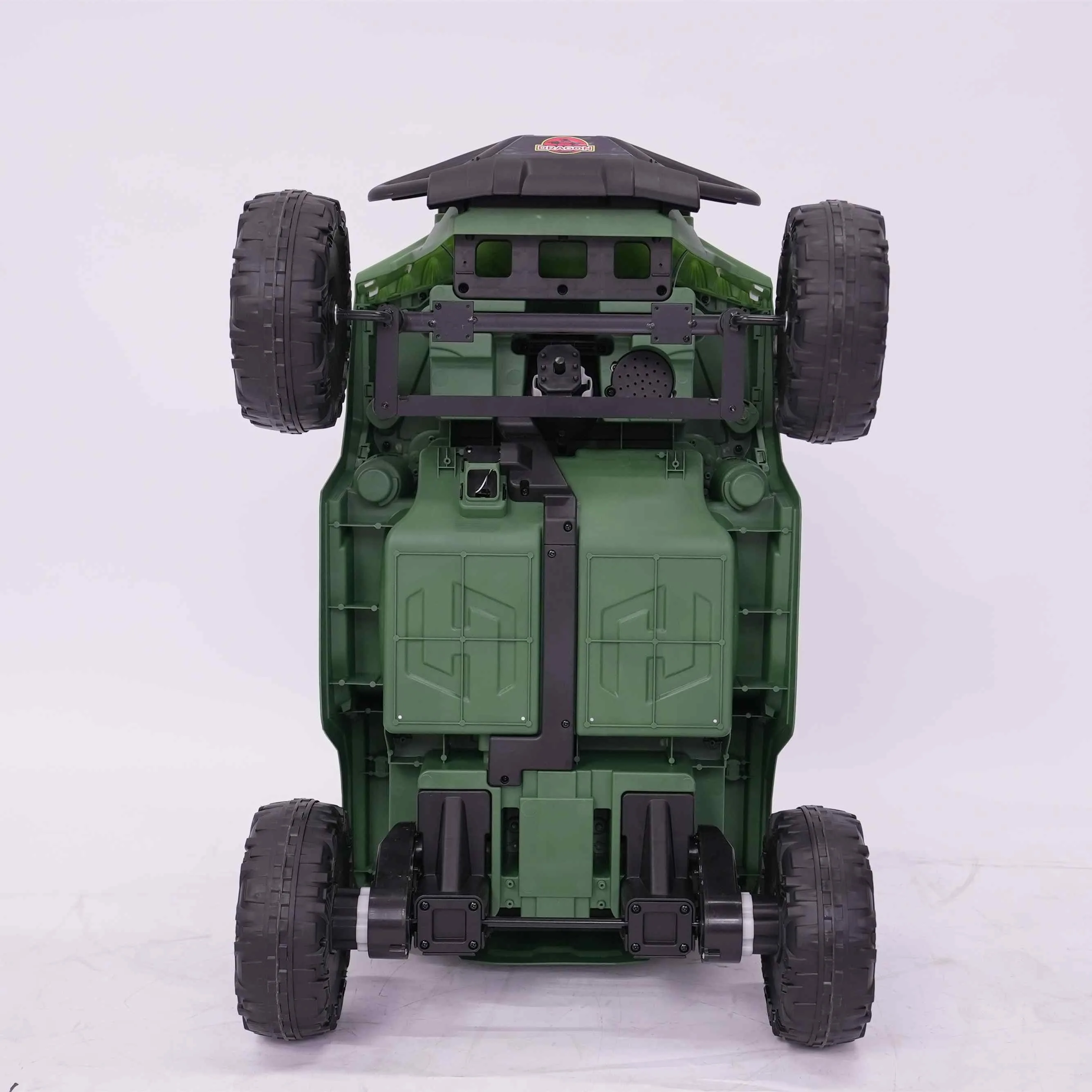 12V Kids Ride On Triceratops Car with Bluetooth Music & Early Education