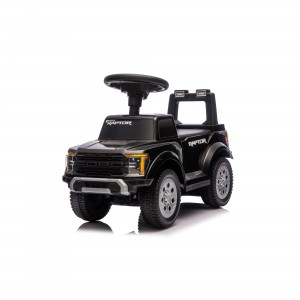 Official Licensed Ford F-150 Raptor Kids Ride-On Truck — Foot-to-Floor Push Car with Engine Sound, Lights & Under-Seat Storage for Toddlers 12-36 Months