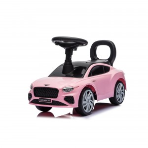 Bentley Continental GT Foot-to-Floor Ride-On Car for Toddlers — Licensed Push Car with Sound & Storage