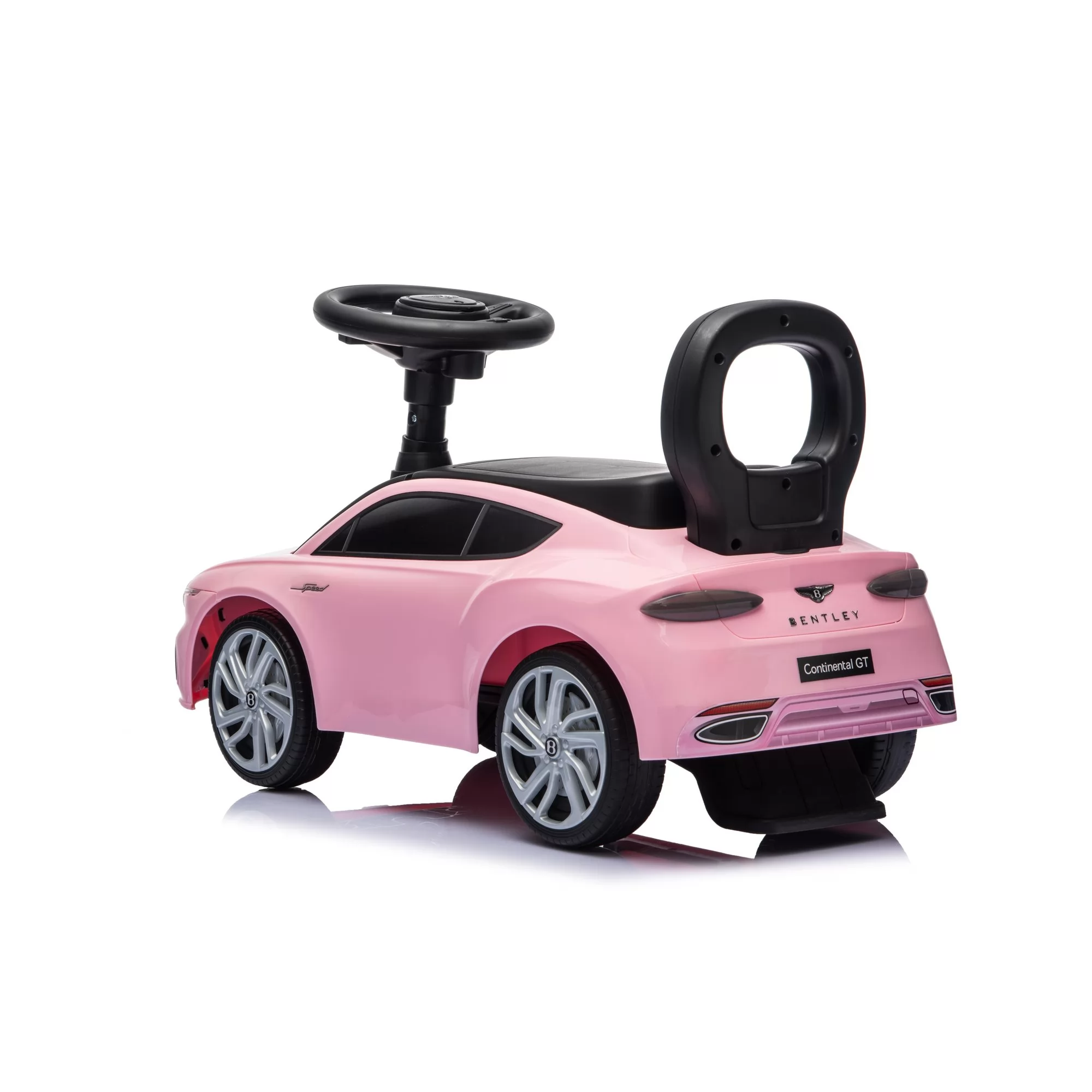 Bentley Continental GT Foot-to-Floor Ride-On Car for Toddlers — Licensed Push Car with Sound & Storage