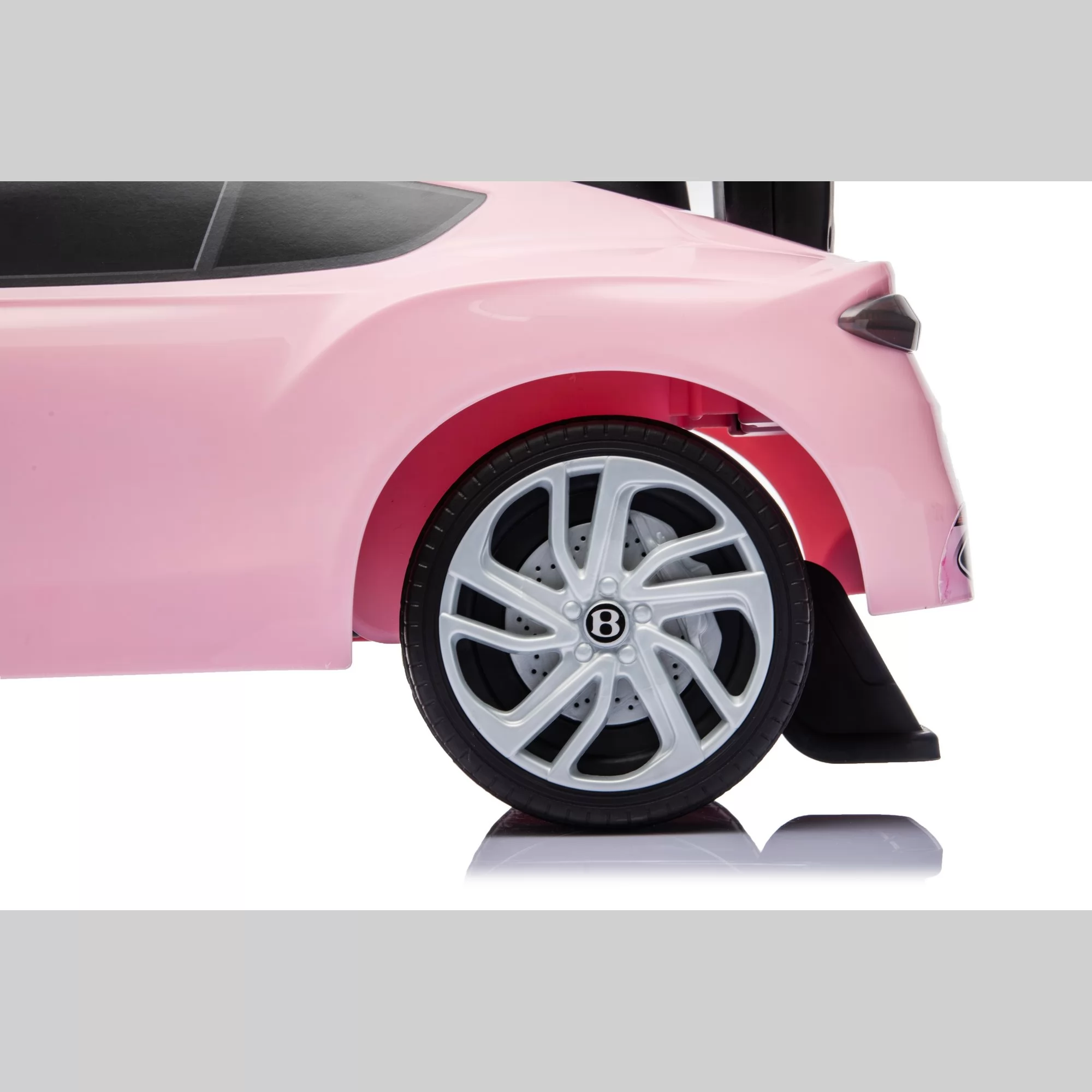 Bentley Continental GT Foot-to-Floor Ride-On Car for Toddlers — Licensed Push Car with Sound & Storage