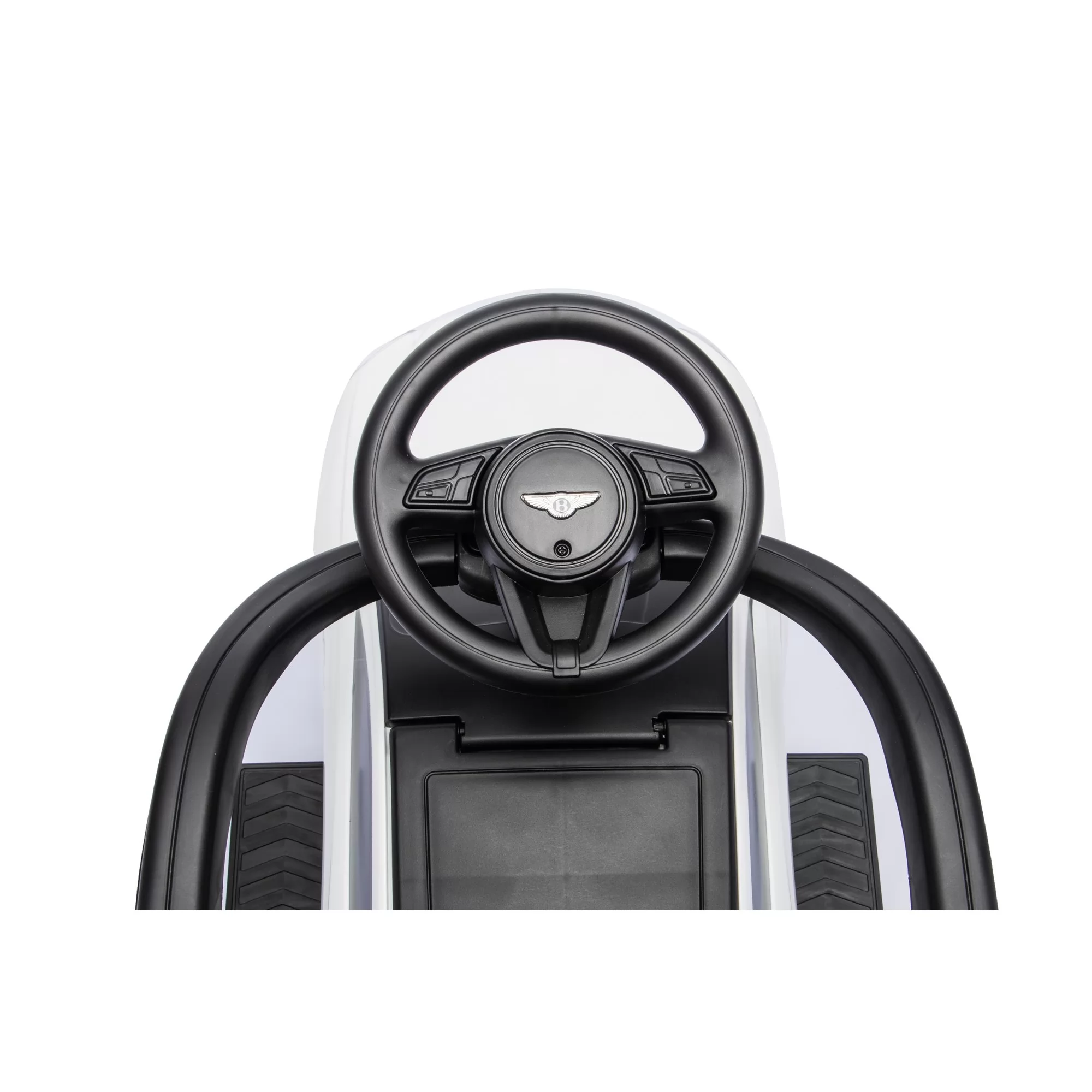 Official Licensed Bentley Continental GT Foot-to-Floor Ride-On Car for Toddlers with Parent Handle & Storage Seat