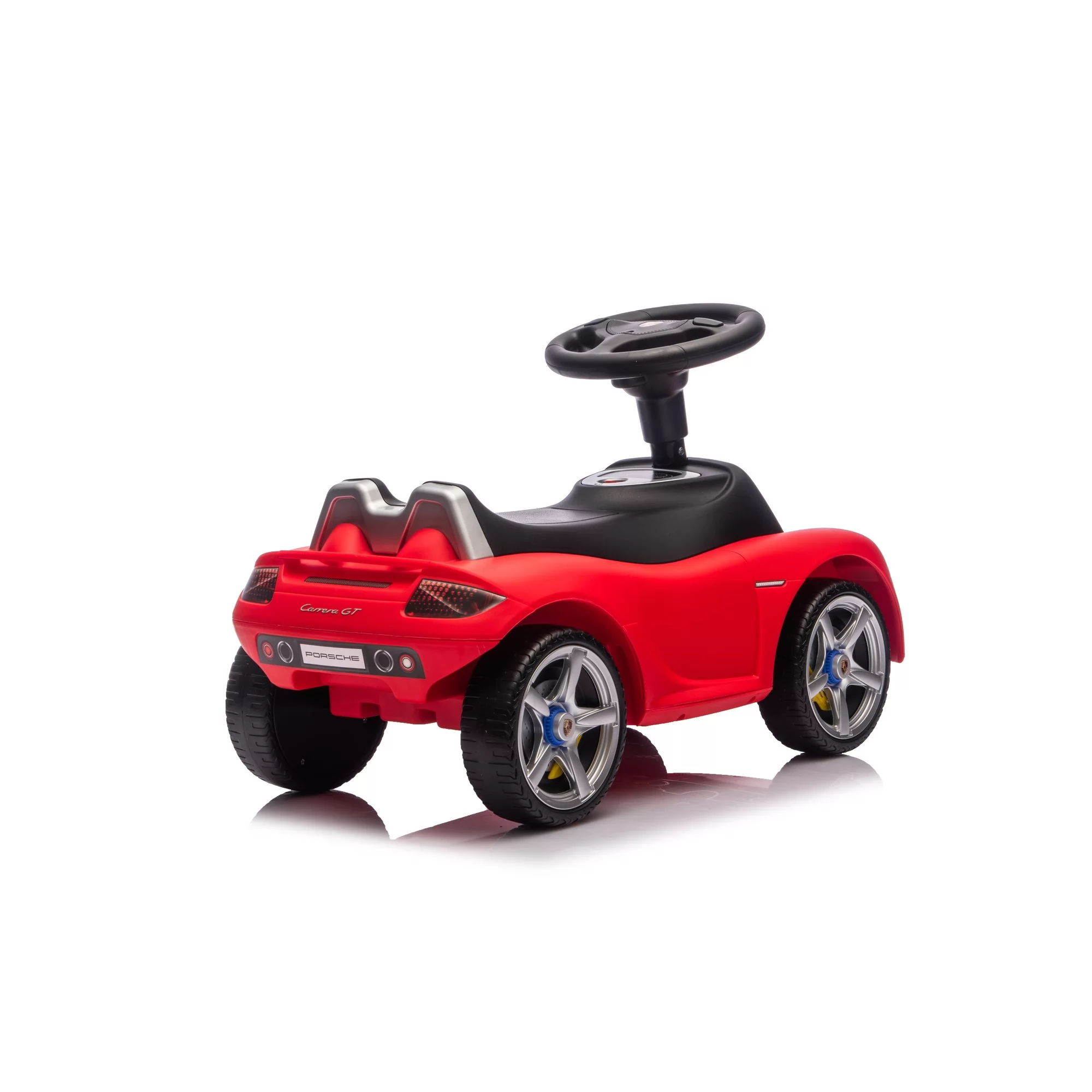 Official Licensed Porsche Foot-to-Floor Ride-On Car for Toddlers 18-60 Months with Engine Sound & Front Light