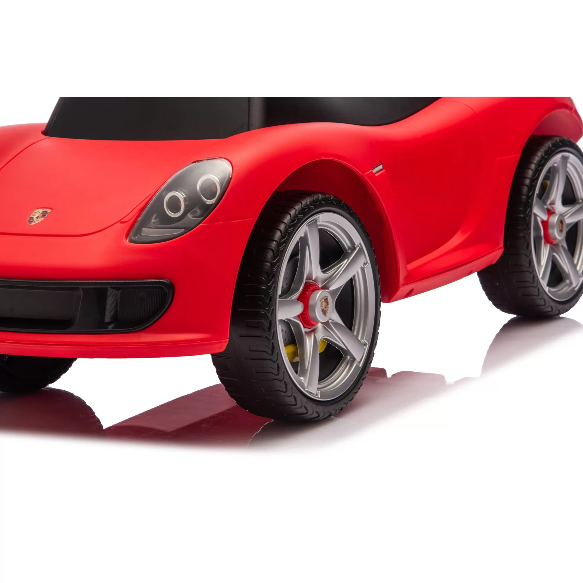 Official Licensed Porsche Foot-to-Floor Ride-On Car for Toddlers 18-60 Months with Engine Sound & Front Light