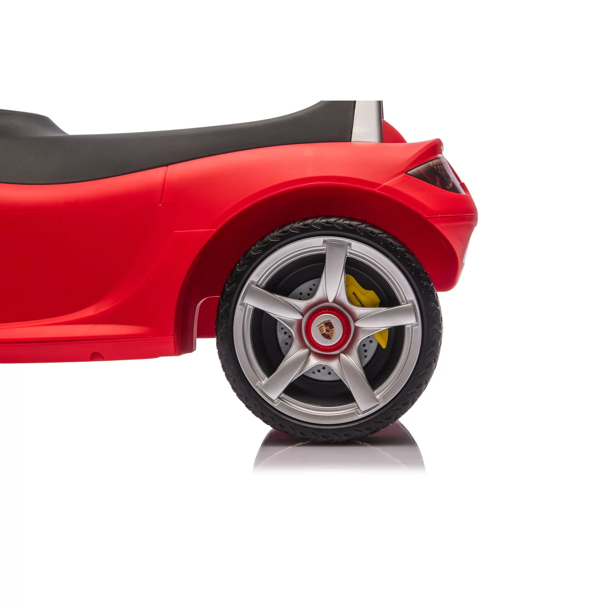 Official Licensed Porsche Foot-to-Floor Ride-On Car for Toddlers 18-60 Months with Engine Sound & Front Light