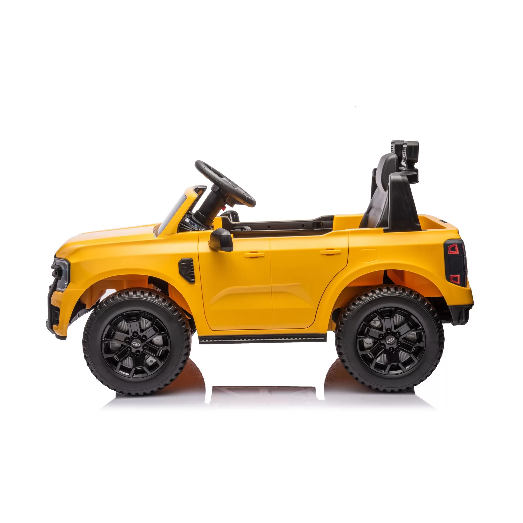 Official Licensed Ford Ranger Wildtrak Kids Ride-On Pickup Truck 12V with 2.4G Remote, Opening Cargo Bed & MP3