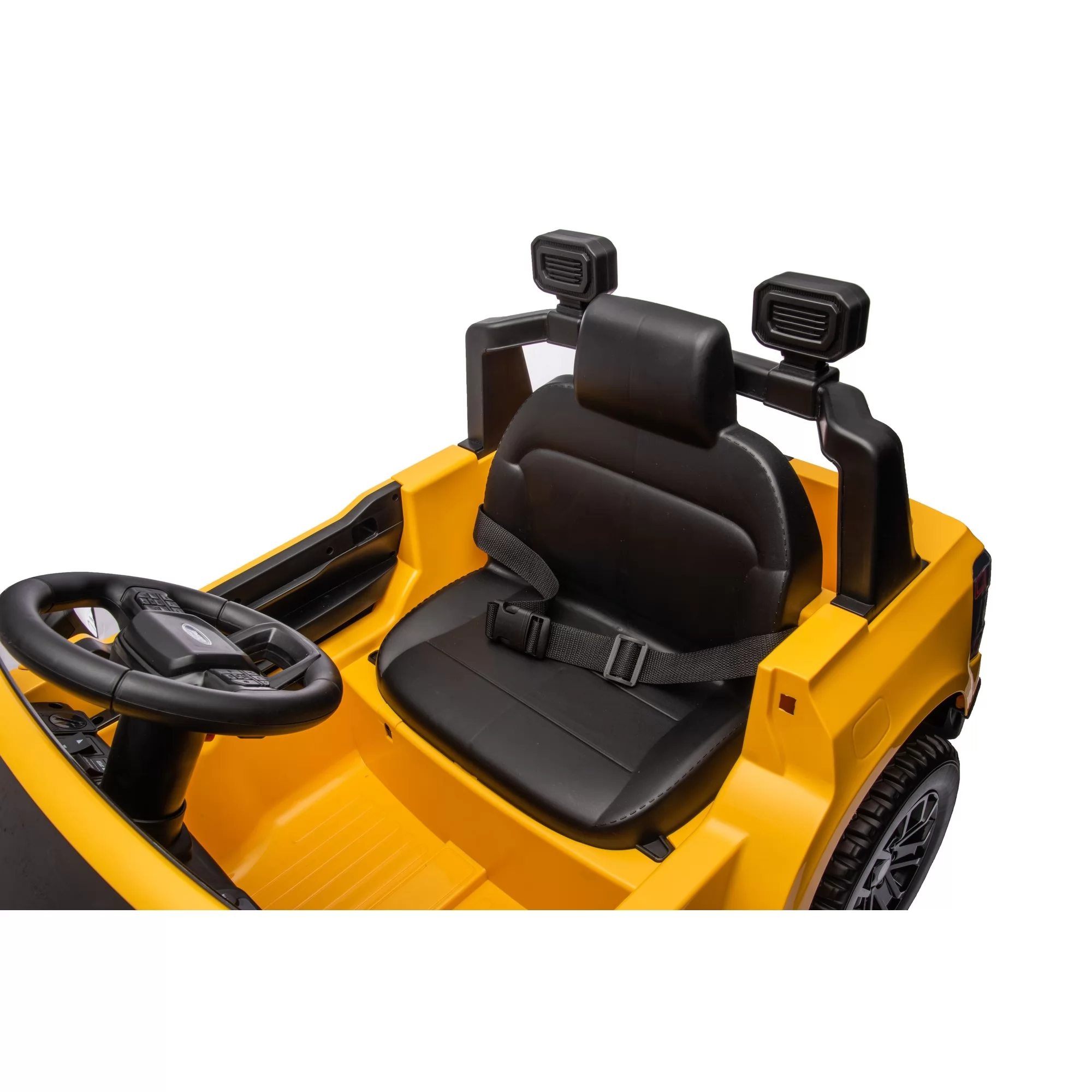 Official Licensed Ford Ranger Wildtrak Kids Ride-On Pickup Truck 12V with 2.4G Remote, Opening Cargo Bed & MP3