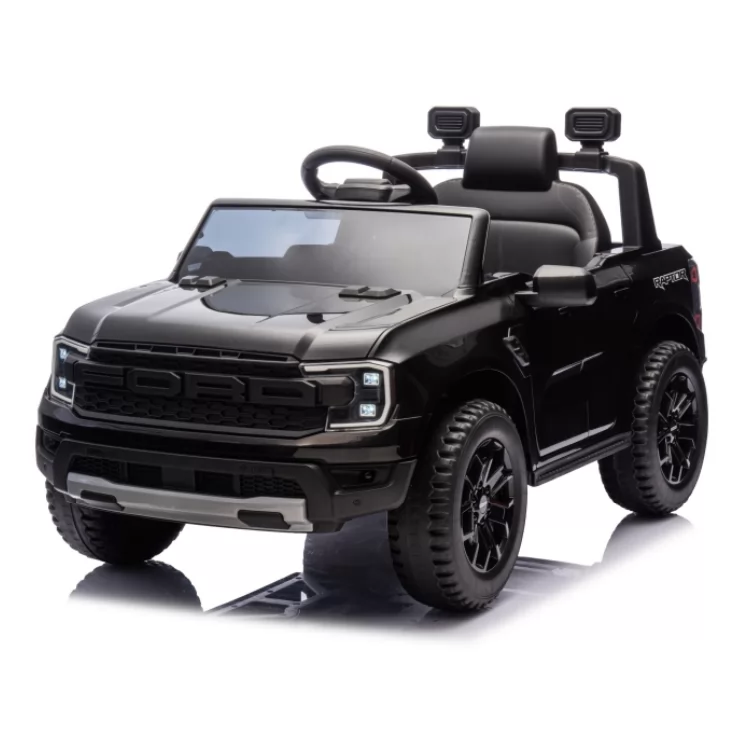 Official Licensed Ford Ranger Raptor Kids Ride-On Pickup 12V with RC Remote, MP3 & 5 Colors