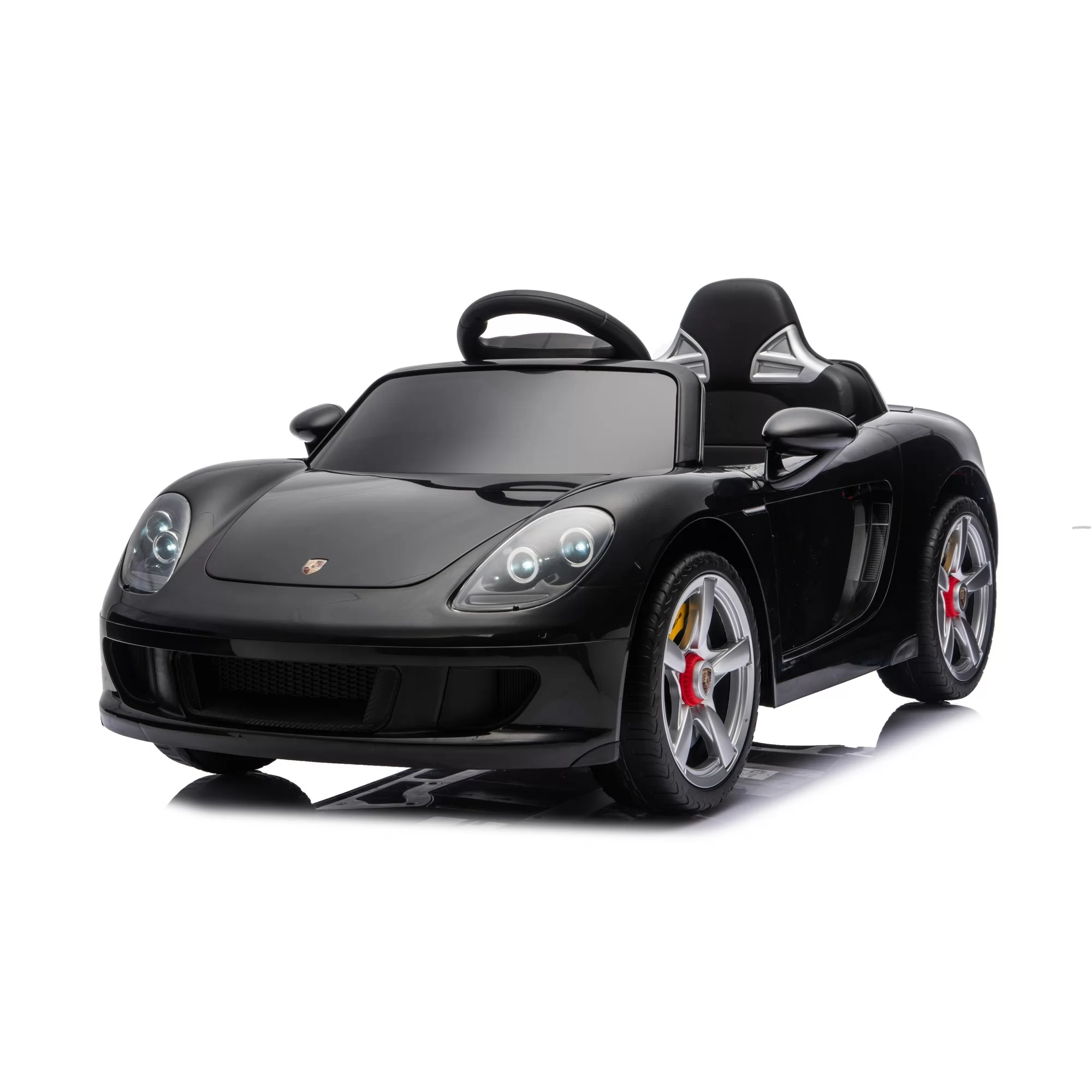 Official Licensed Porsche Carrera GT 12V Kids Ride-On Car with 2.4G Remote, Engine Sound & MP3