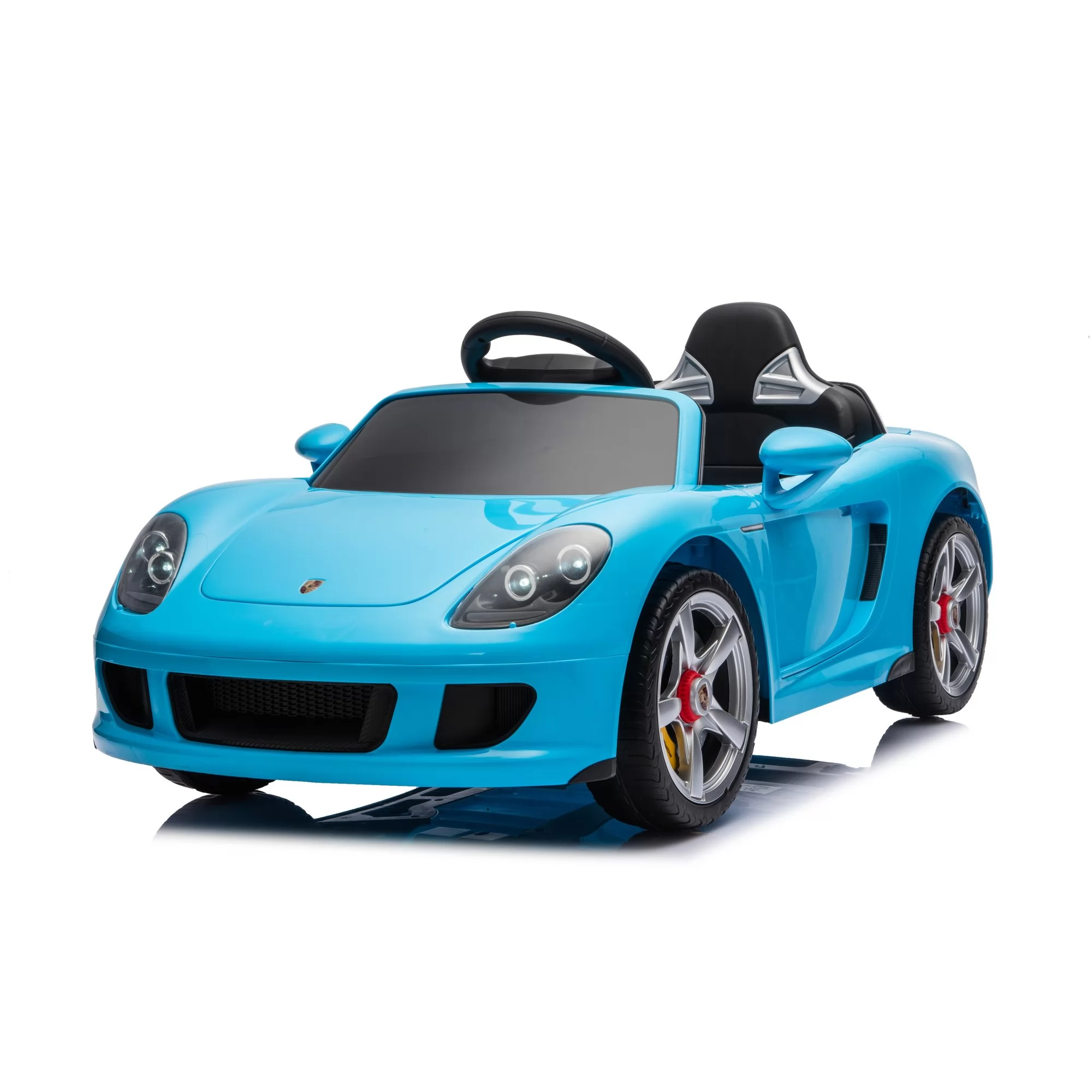 Official Licensed Porsche Carrera GT 12V Kids Ride-On Car with 2.4G Remote, Engine Sound & MP3