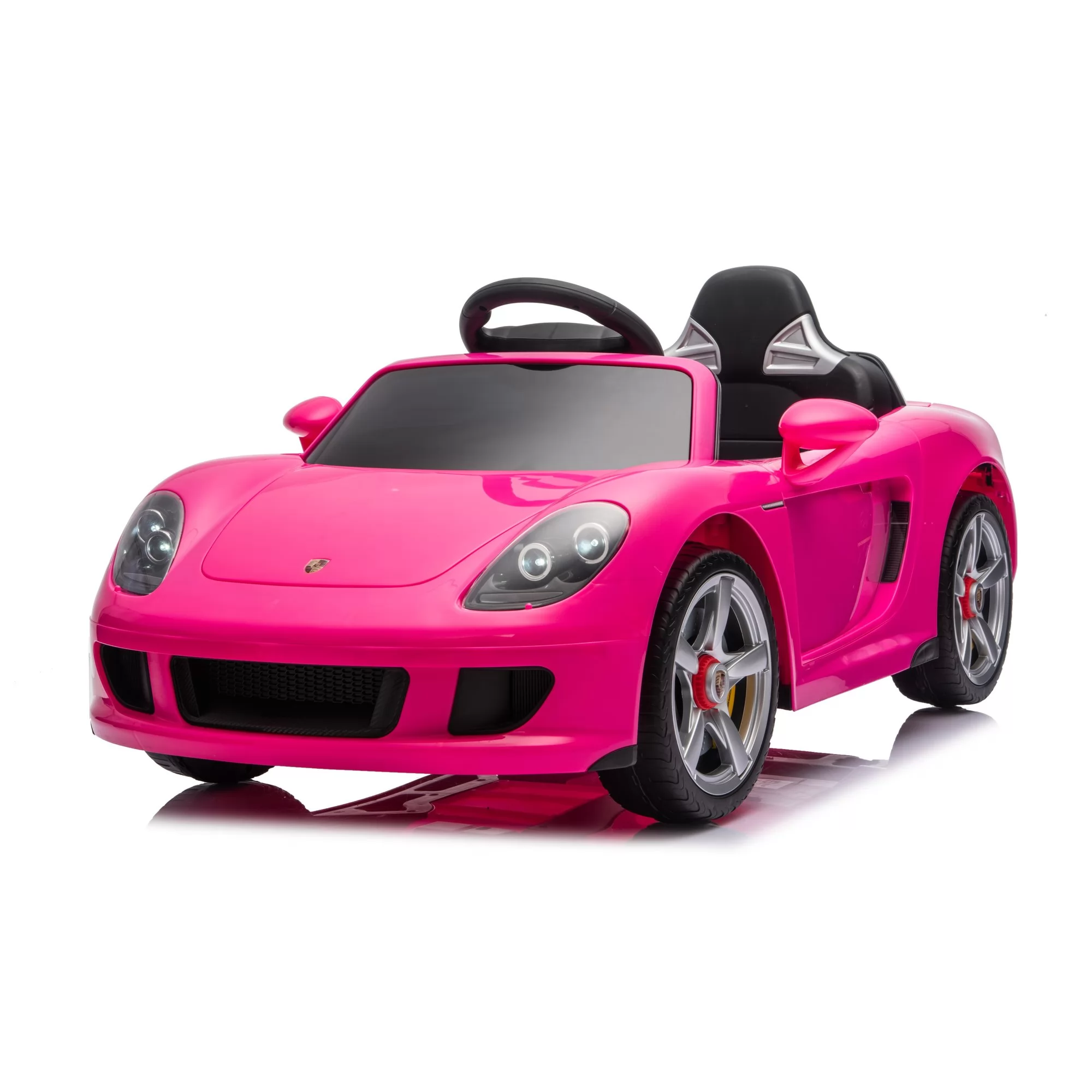 Official Licensed Porsche Carrera GT 12V Kids Ride-On Car with 2.4G Remote, Engine Sound & MP3
