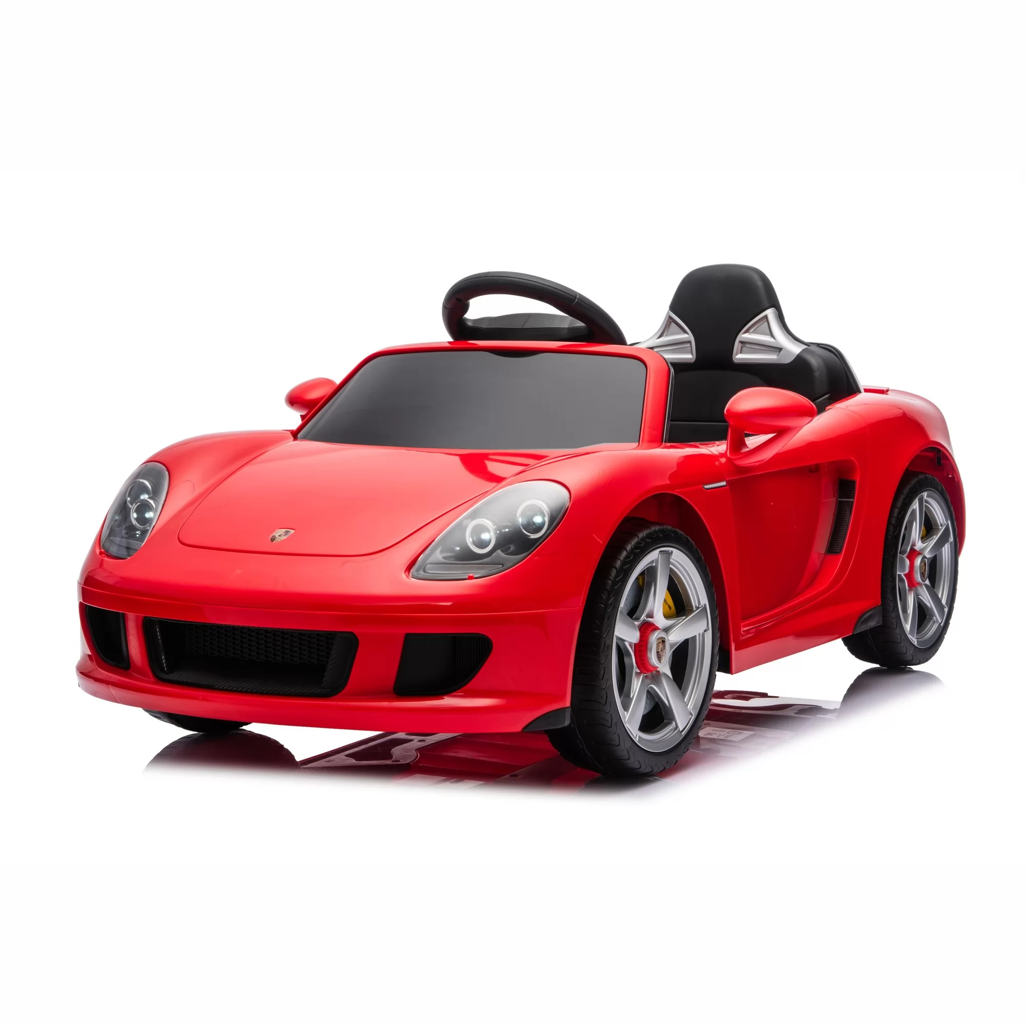 Official Licensed Porsche Carrera GT 12V Kids Ride-On Car with 2.4G Remote, Engine Sound & MP3