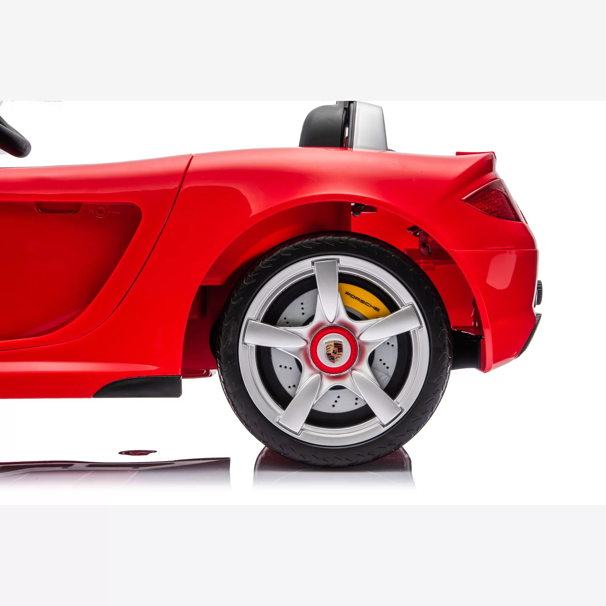 Official Licensed Porsche Carrera GT 12V Kids Ride-On Car with 2.4G Remote, Engine Sound & MP3