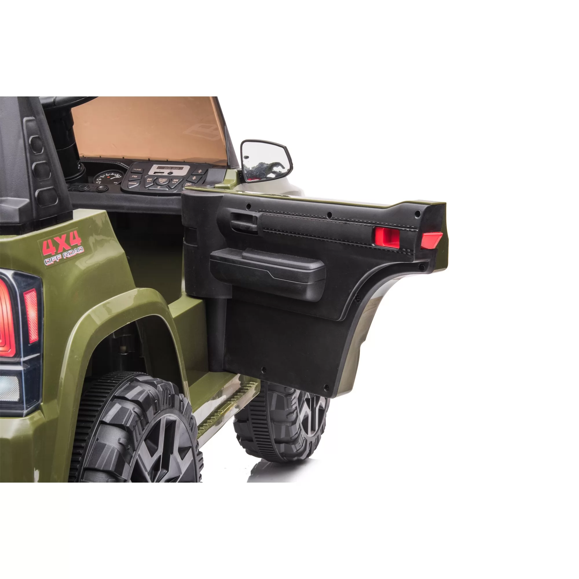 Official Licensed Toyota Tacoma Kids Ride-On Truck 12V with 2.4G Remote Control and LED Light Bar
