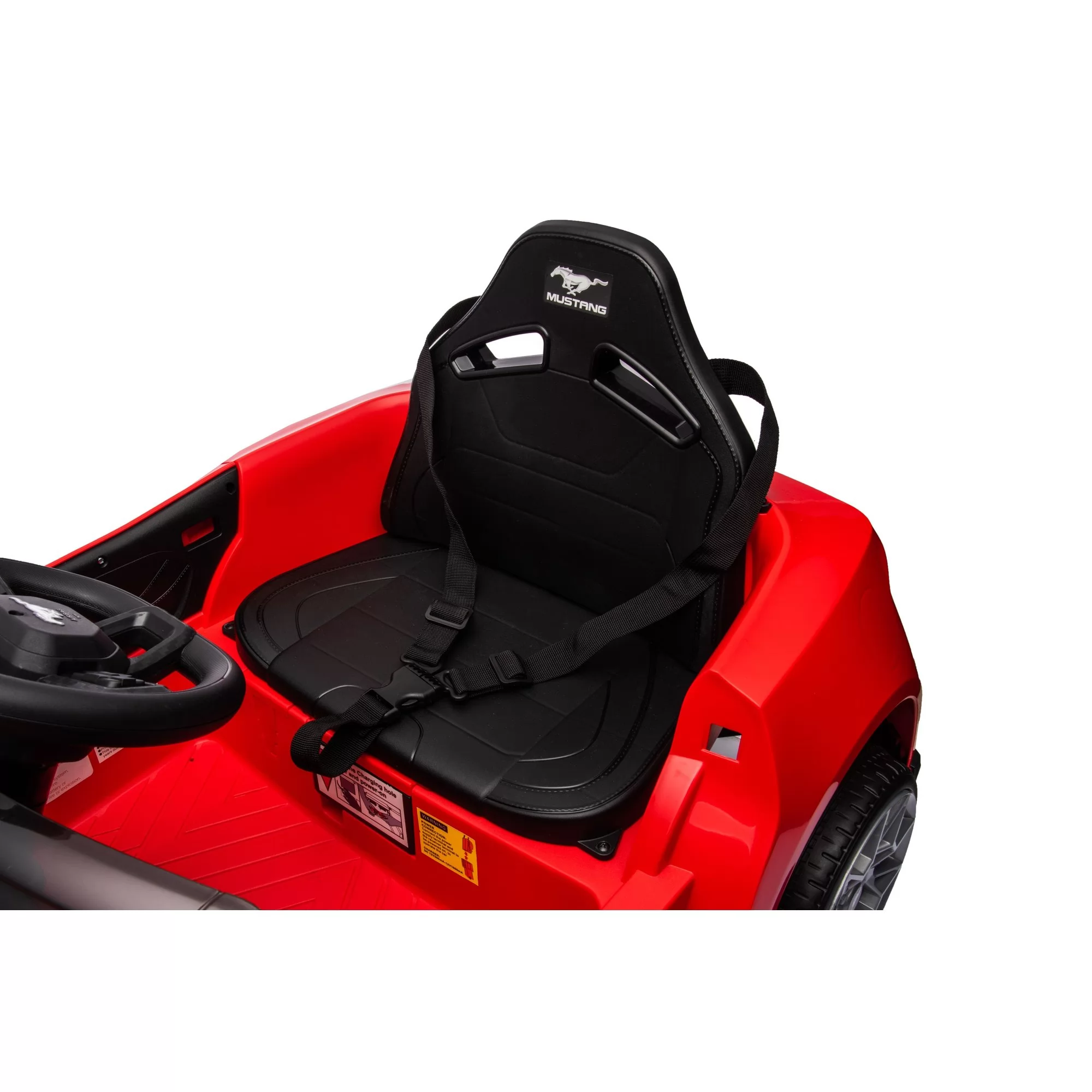 Official Licensed Ford Mustang GT Convertible 12V Ride-On Car with 2.4G Remote, MP3 & 6 Colors