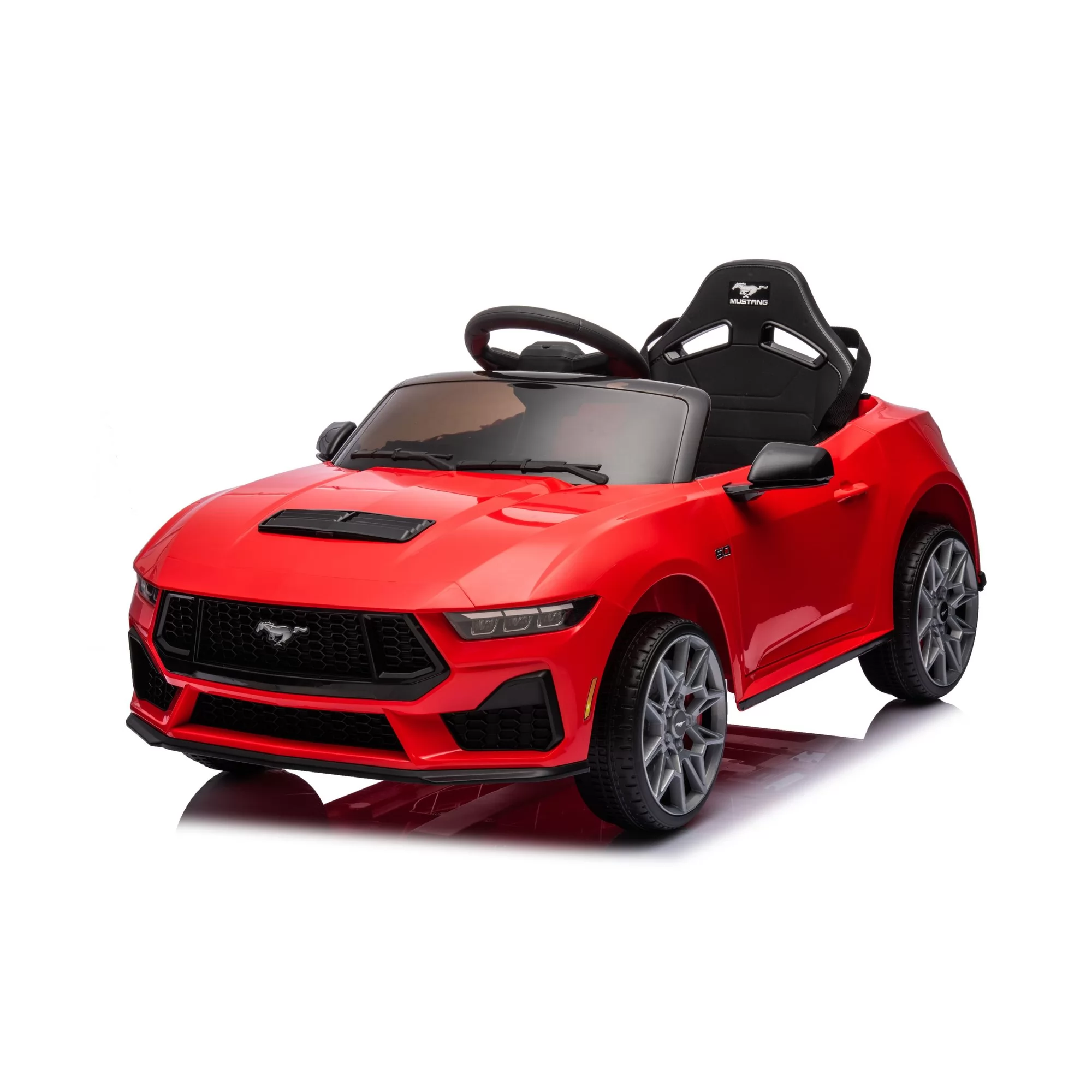Official Licensed Ford Mustang GT Convertible 12V Ride-On Car with 2.4G Remote, MP3 & 6 Colors Featured Image