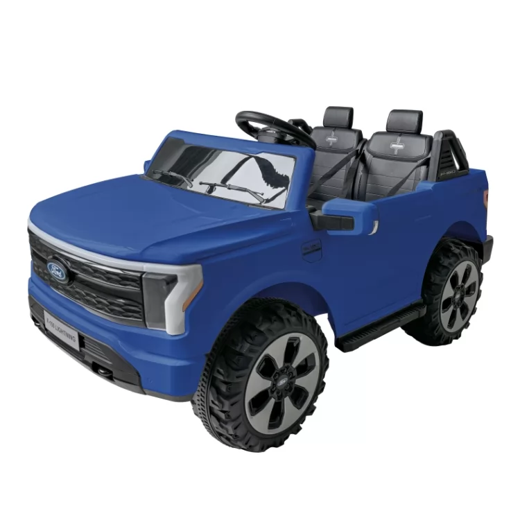 Official Licensed Ford F-150 Lightning Kids Ride-On Pickup 12V with 2.4G Remote, MP3 & Trunk