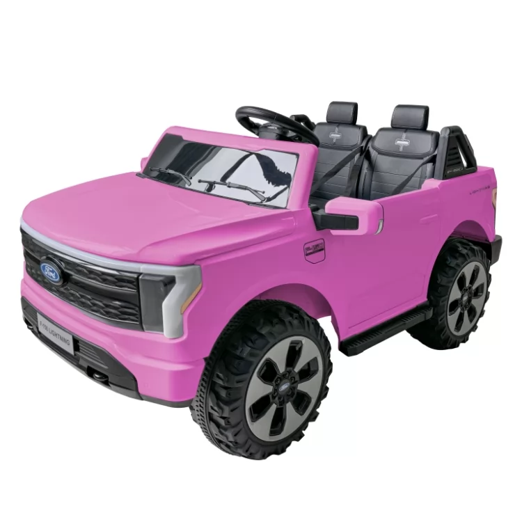 Official Licensed Ford F-150 Lightning Kids Ride-On Pickup 12V with 2.4G Remote, MP3 & Trunk
