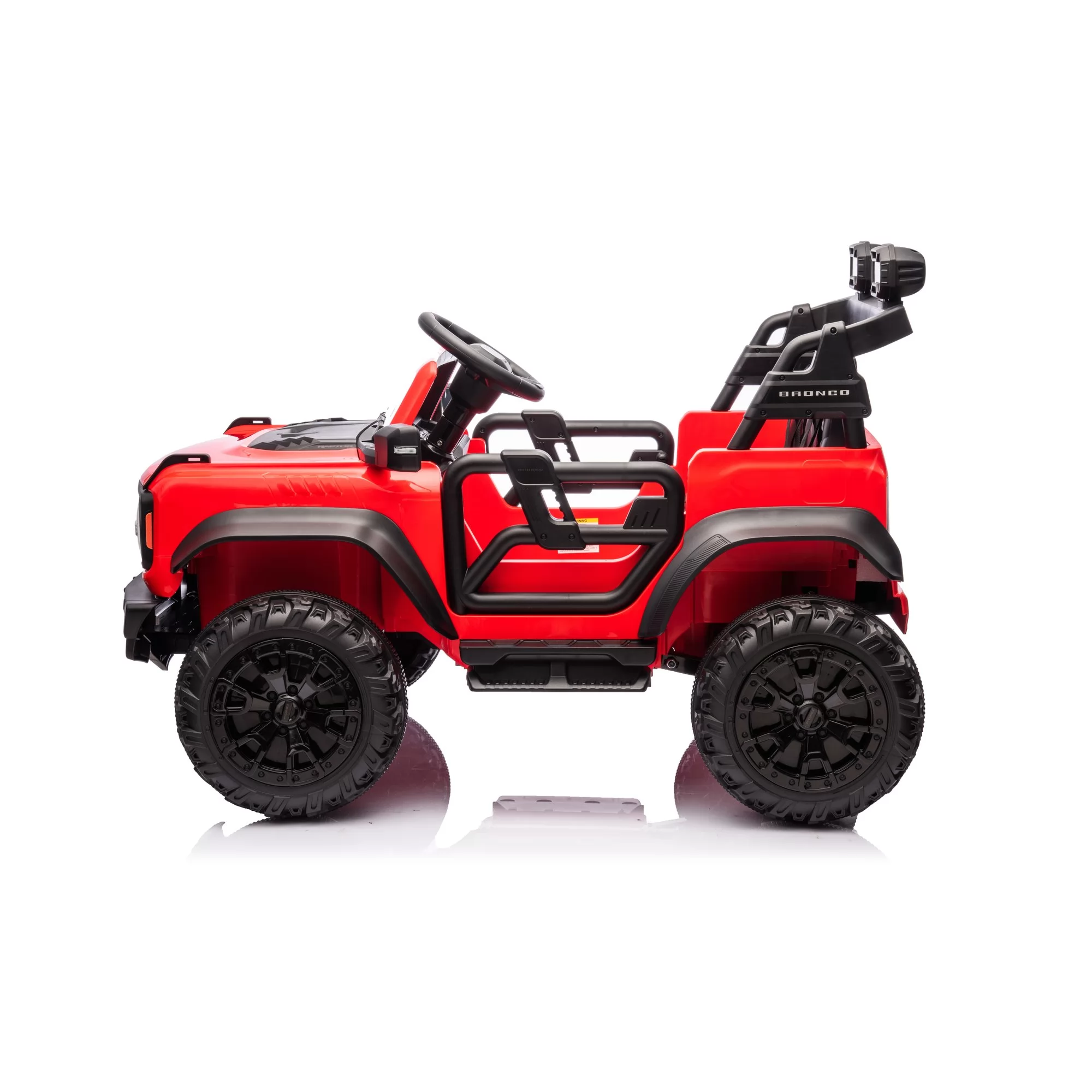 Official Licensed 2023 Ford Bronco Raptor 24V Kids Ride-On SUV with 2.4G Remote, Twin 550# Motors & Off-Road Spring Suspension